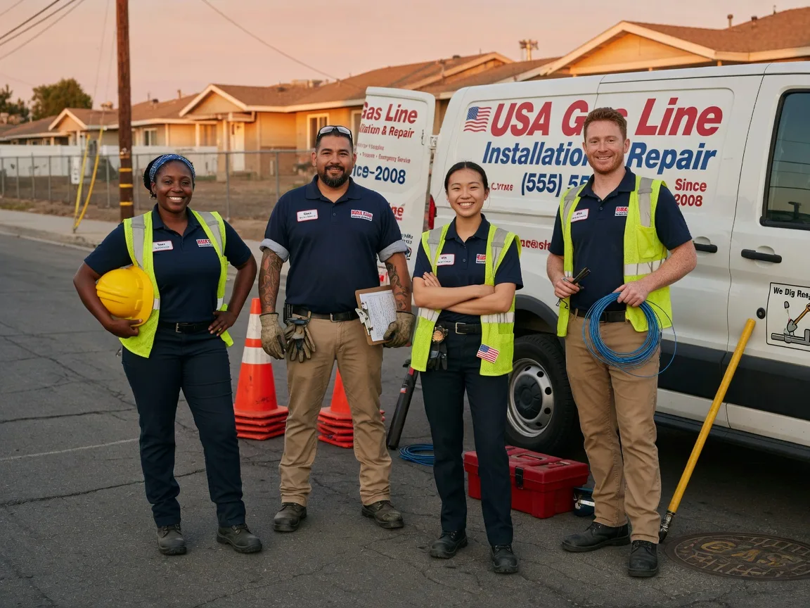 Gas Line Installation company in Thayer, IL